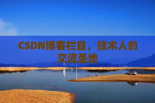 CSDN博客栏目，技术人的交流圣地